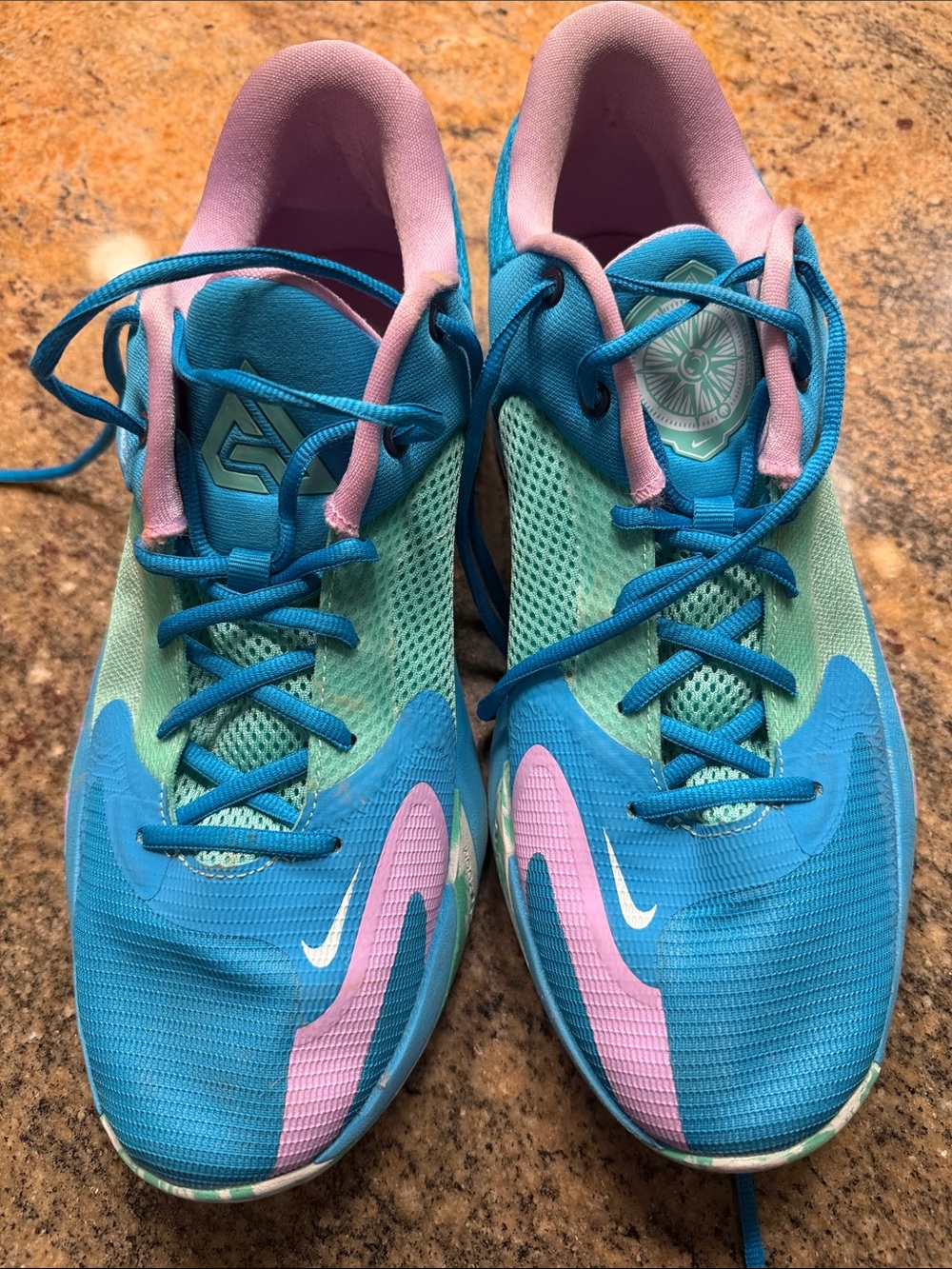 Nike Zoom Freak 4 Laser Blue Birthstone Giannis Antetokounmpo Basketball